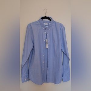 Men’s blue shirt Lacoste new with tags